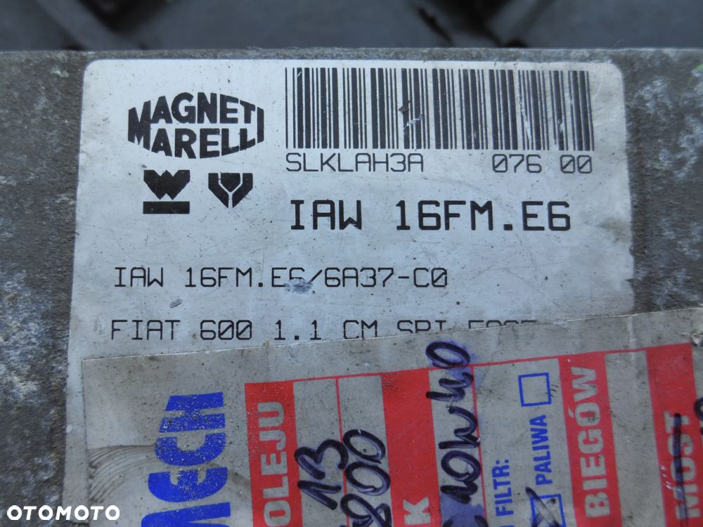 KOMPUTER SILNIKA FIAT SEICENTO 1.1 IAW16FME6 46555916 POSIADAM 4 SZT - 4