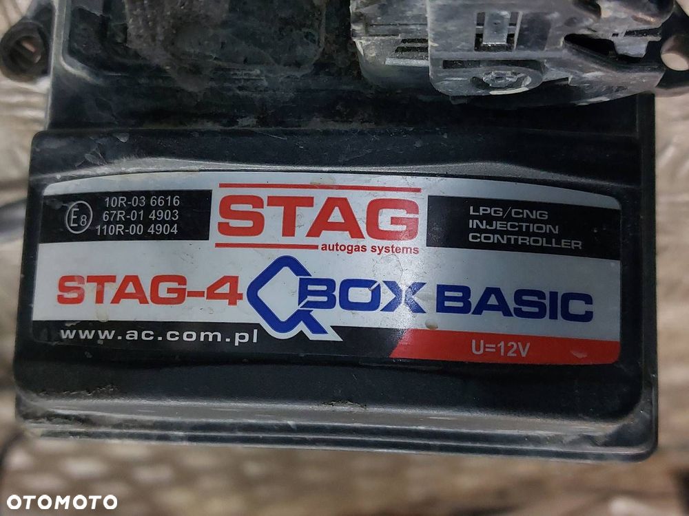 INSTALACJA GAZOWA LPG 67R-014903 STAG-4 QBOX BASIC AC W01-4 TYPE R02 PS-04 - 2