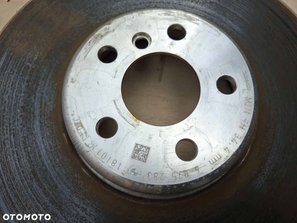 BMW 4 440ix g22 Tarcze 374mm OEM BMW plus klocki OEM plus zaciski M Czerwone komplet - 7