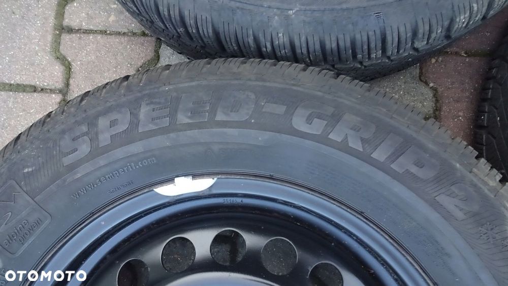 Koła całoroczne 16 5x105 Opel Mocca TPMS 215/65R16 Semperit - 8