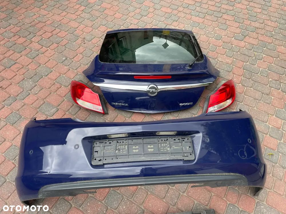 OPEL INSIGNIA A tył klapa hb tył zderzak pdc  ślizgi lampy lampa kolor z20z