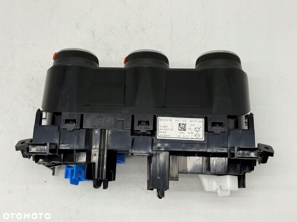 panel klimatyzacji renault kangoo iii iv 285251419r - 2