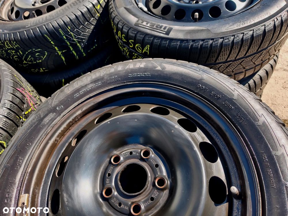 5x112 Koła Zimowe Zima Felgi Stalowe Stal 16 VW SHARAN GOLF 5 6 7 V VI VII CADDY TOURAN JETTA PASSAT B5 B6 B7 SKODA OCTAVIA II III IV 2 3 4 SUPERB YETI SEAT EXEO LEON TOLEDO ALTEA ALHAMBRA AUDI A3 8P 8V A4 B5 B6 B7 A6 C5 C6 5,5mm 21r. Legnica ALU-RAD 205/55 - 5