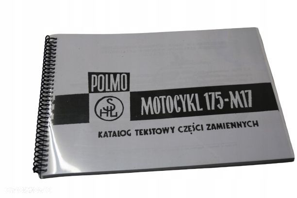 katalog części instrukcja shl 175 m17 prl - 1