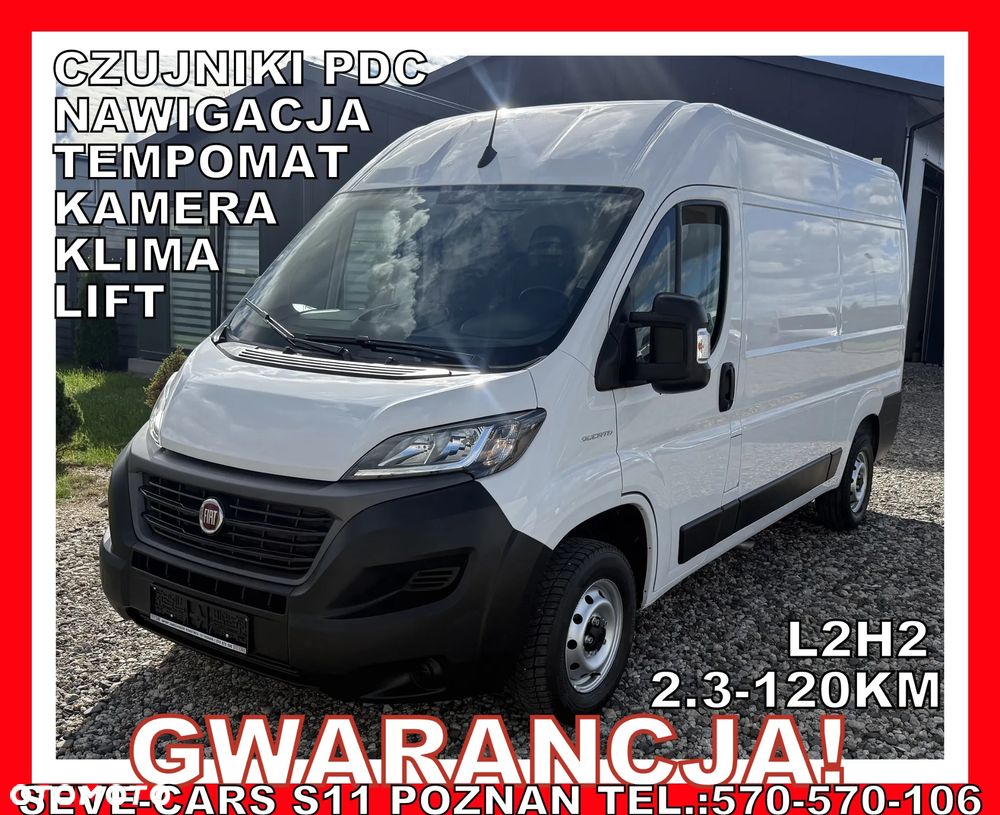 Fiat DUCATO L2H2 klima 2.3jtd navi, kamera, tempomat czujniki pdc - 2