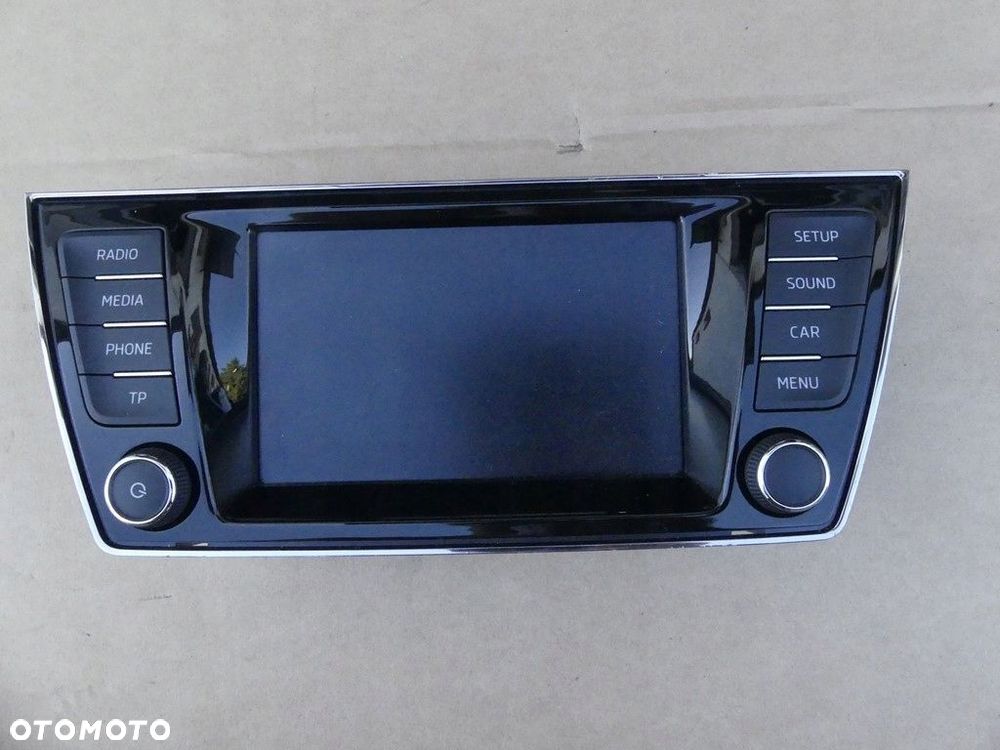 dw skoda fabia 3 radio wyświetlacz 6v0919604 - 1