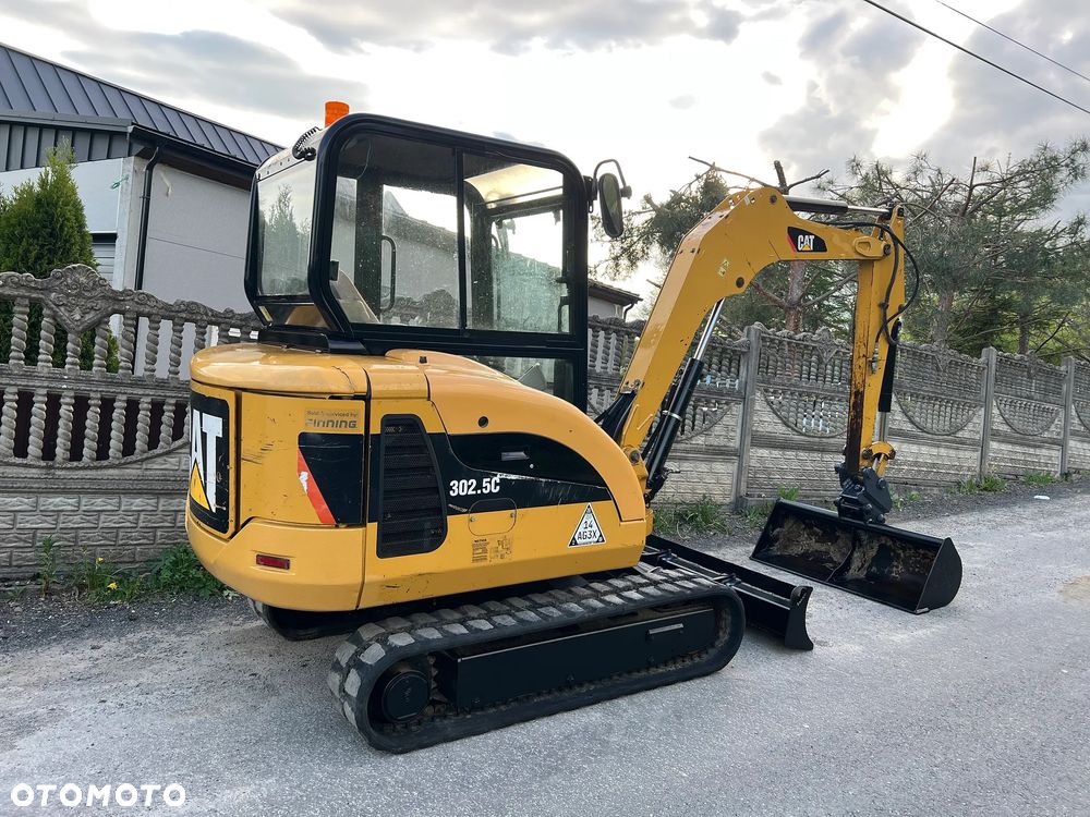Caterpillar 302.5C * Minikoparka CAT 302.5 * 3 Tony * Długie Ramie * Stan Bardzo Dobry * - 4