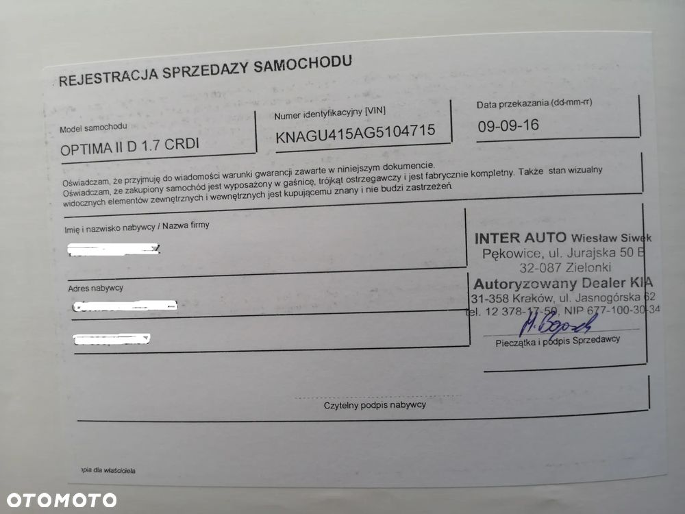Kia Optima 1.7 CRDI XL - 9