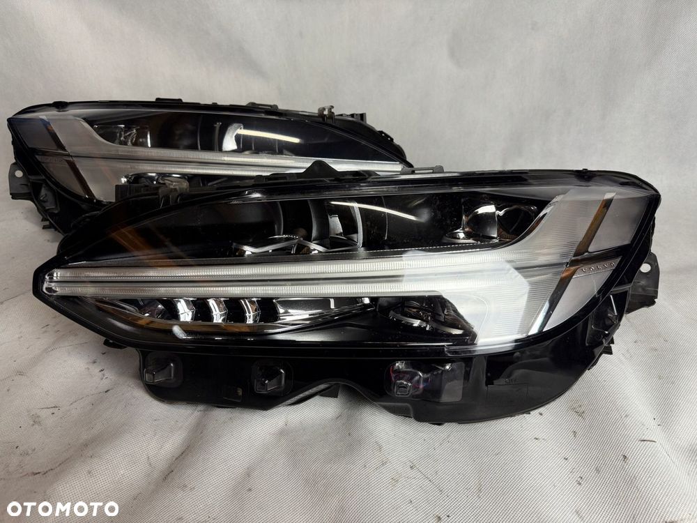 VOLVO V90 S90 FULL LED MID LAMPA LEWA PRAWA REFLEKTOR LEWY PRAWY DEMONTAŻ - 6
