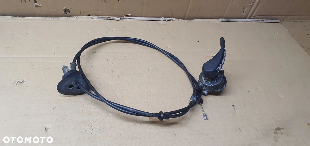 Klamka raczka dźwignia otwierania maski linka cięgno Renault Trafic III Vivaro B - 2