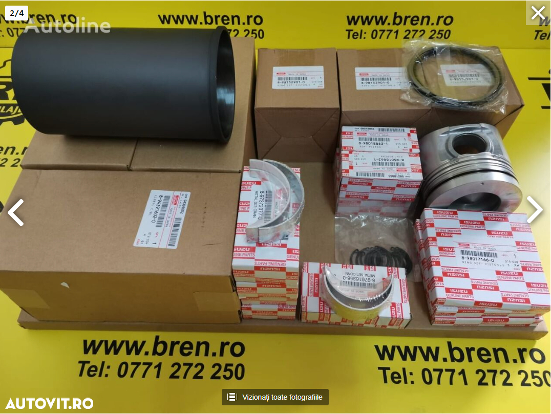 Altă parte componentă motor SET MOTOR ISUZU (4HK1) pentru camion ISUZU 4HK1 - 2