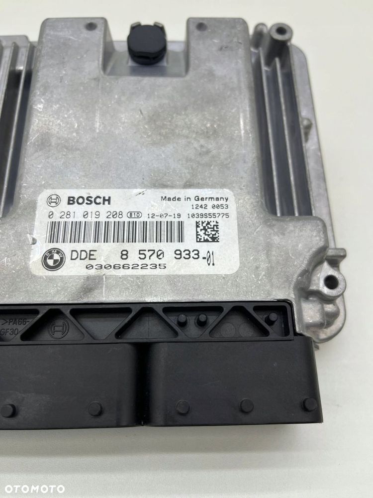 BMW F20 F30 N47 MODUŁ KOMPUTER STEROWNIK SILNIKA ECU 8570933 - 2