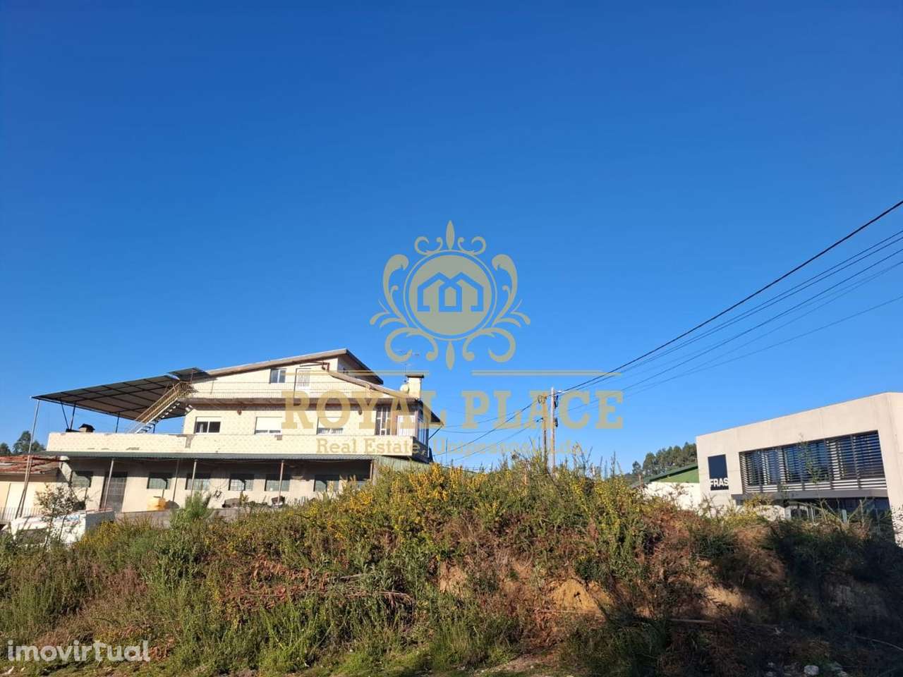 Terreno em Milheirós de Poiares - Grande imagem: 2/7