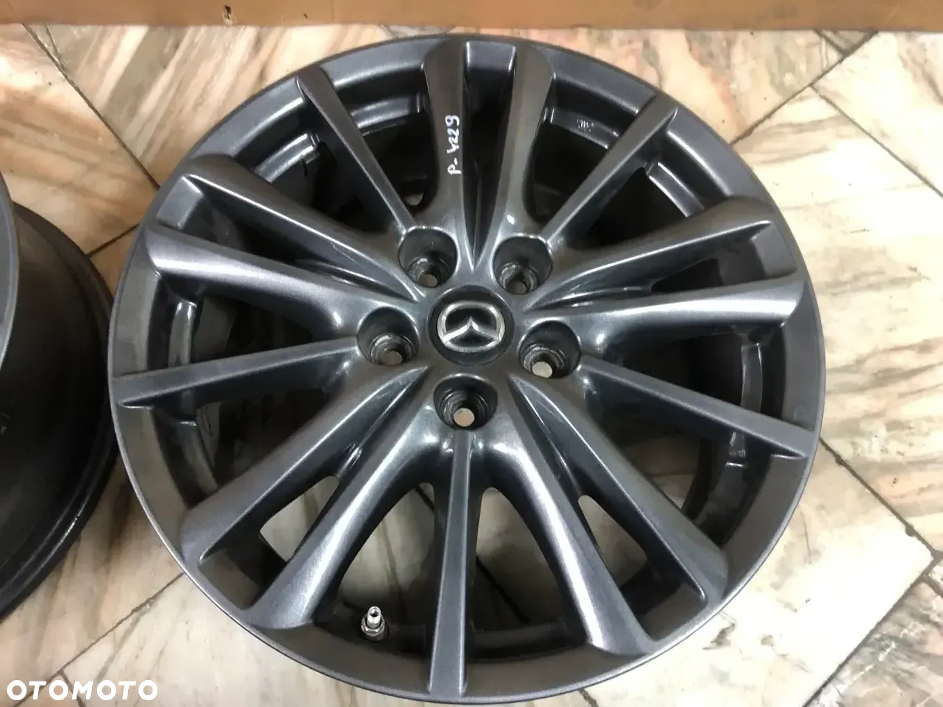 Felgi Aluminiowe Alufelgi R17 5x114,3 67,1 7J ET 45- Komplet -Mazda 6 CX3 Stan BDB. - Gwarancja Wysyłka Montaż - 5