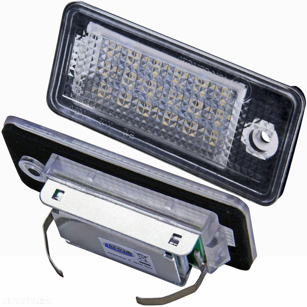 Lampi numar LED pentru Audi A4 B6, B7, A6 C6, A3, A5, A8, Q7 - 4