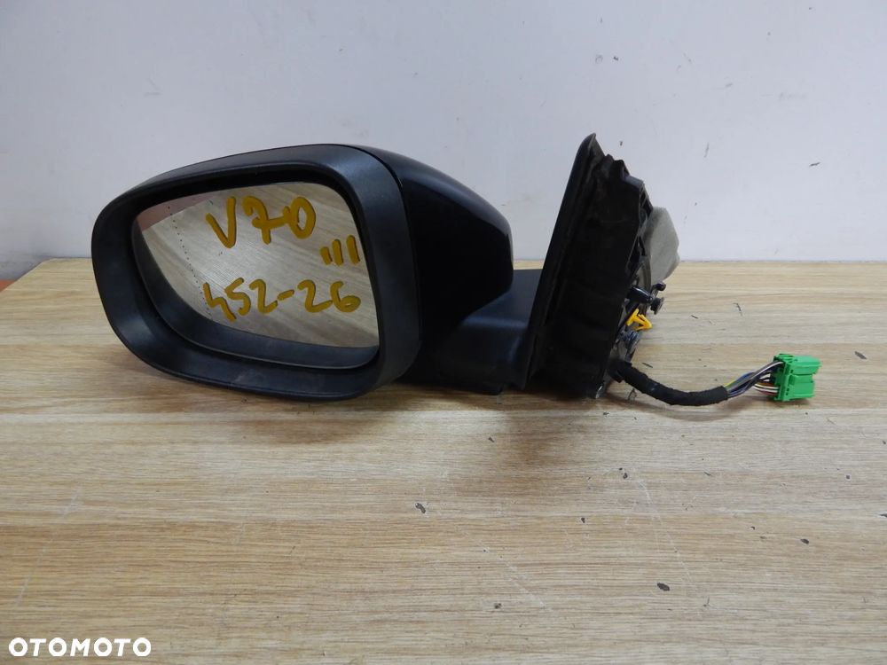 Lusterko lewy przód VOLVO V70 III xc70 s80 II 07-16  452-26 14 pin  Łuków części - 2
