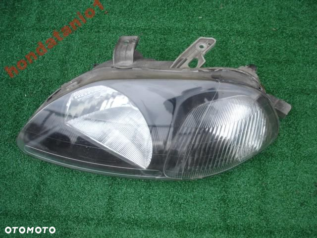 Honda Civic 1996-1999 REFLEKTOR LEWY TUNING ciemny - 2