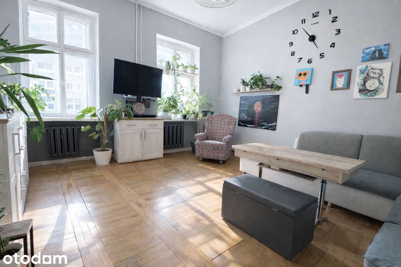 Przestronne 72 m² w kamienicy | centrum | parking + 2 piwnice