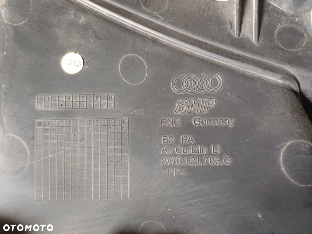 NR 102 Wloty powietrza zderzaka do Audi A4 B9 8W0121763G 8W0121764G - 8