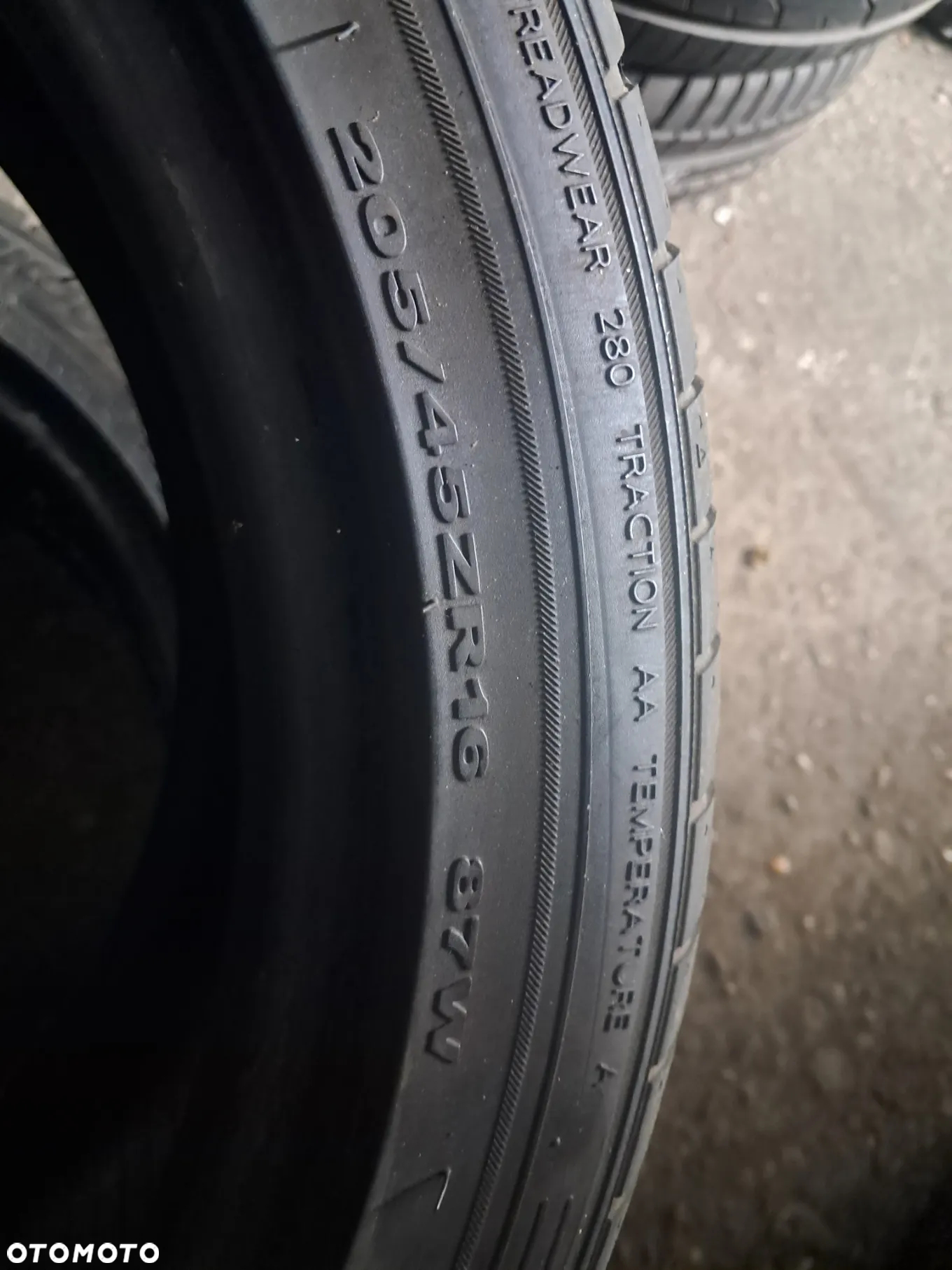 Opony lato 205/45r16 Hankook S1 evo - 6