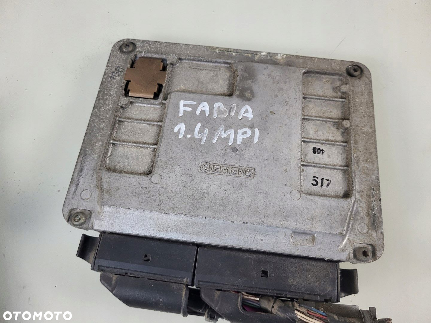 sterownik silnika moduł licznik stacyjka zestaw start 1.4 MPI SKODA FABIA I - 11