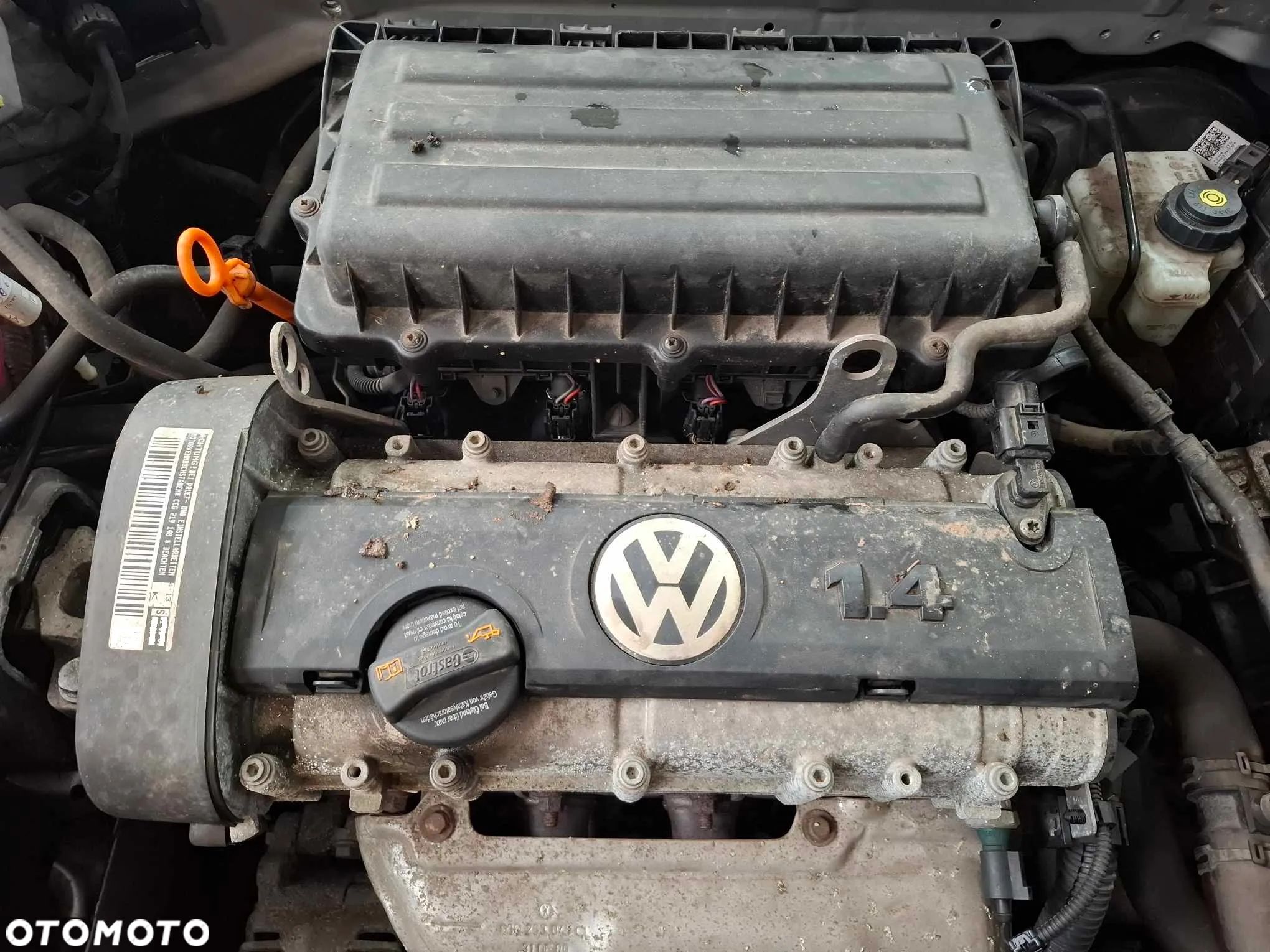 SILNIK KOMPLETNY 1,4 VW GOLF VI POLO SEAT SKODA CGG CGGA - 1