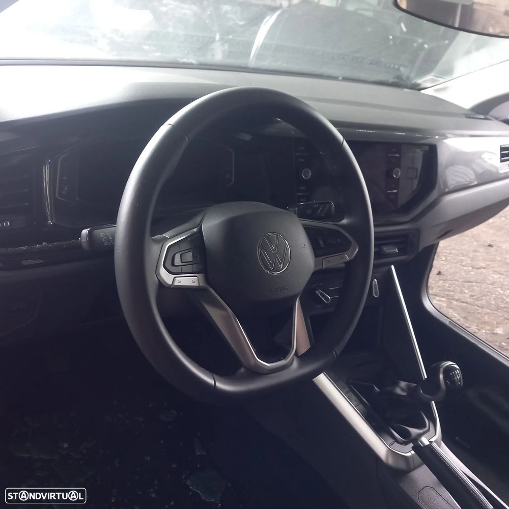 Frente completa com airbags vw polo 6 facelift  ano 2021 - 2