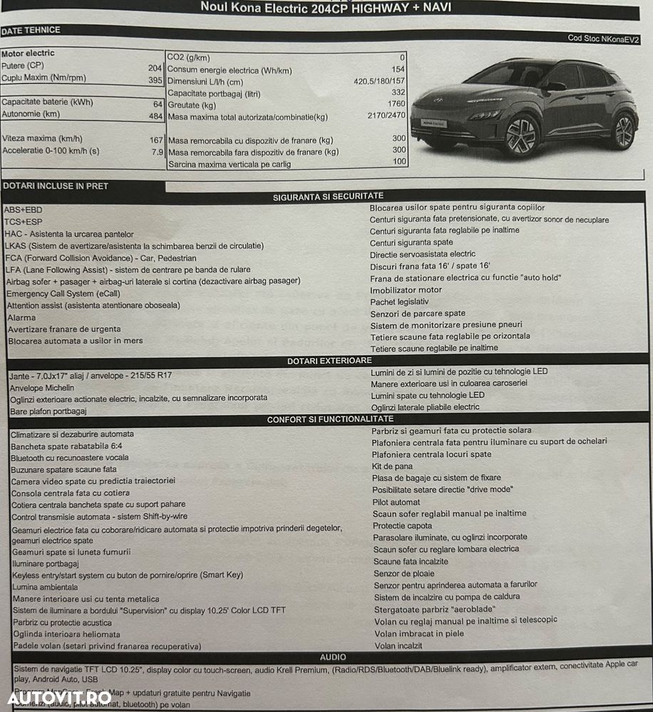 Hyundai KONA 204CP Highway + Navi - 12