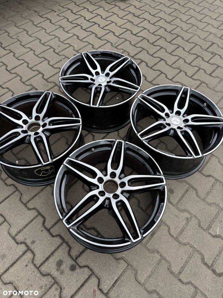 ALUFELGI Mercedes W213 AMG 19” 5x112 Przód 8J ET43 / Tył 9J ET49 TPMS OEM A2134012000 / A2134012100 - 2