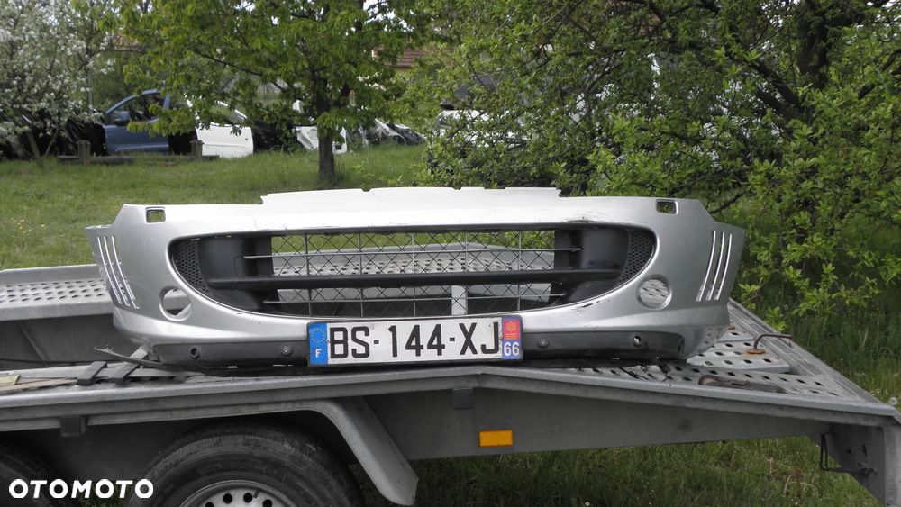 Peugeot 407 coupe zderzak przód