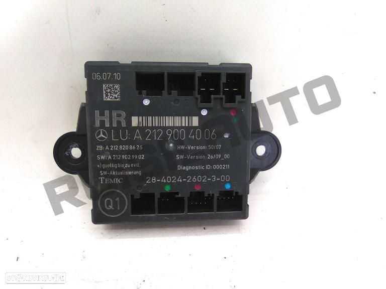 Módulo Confort Trás Direito A21290_04006 Mercedes C S204 Statio - 1