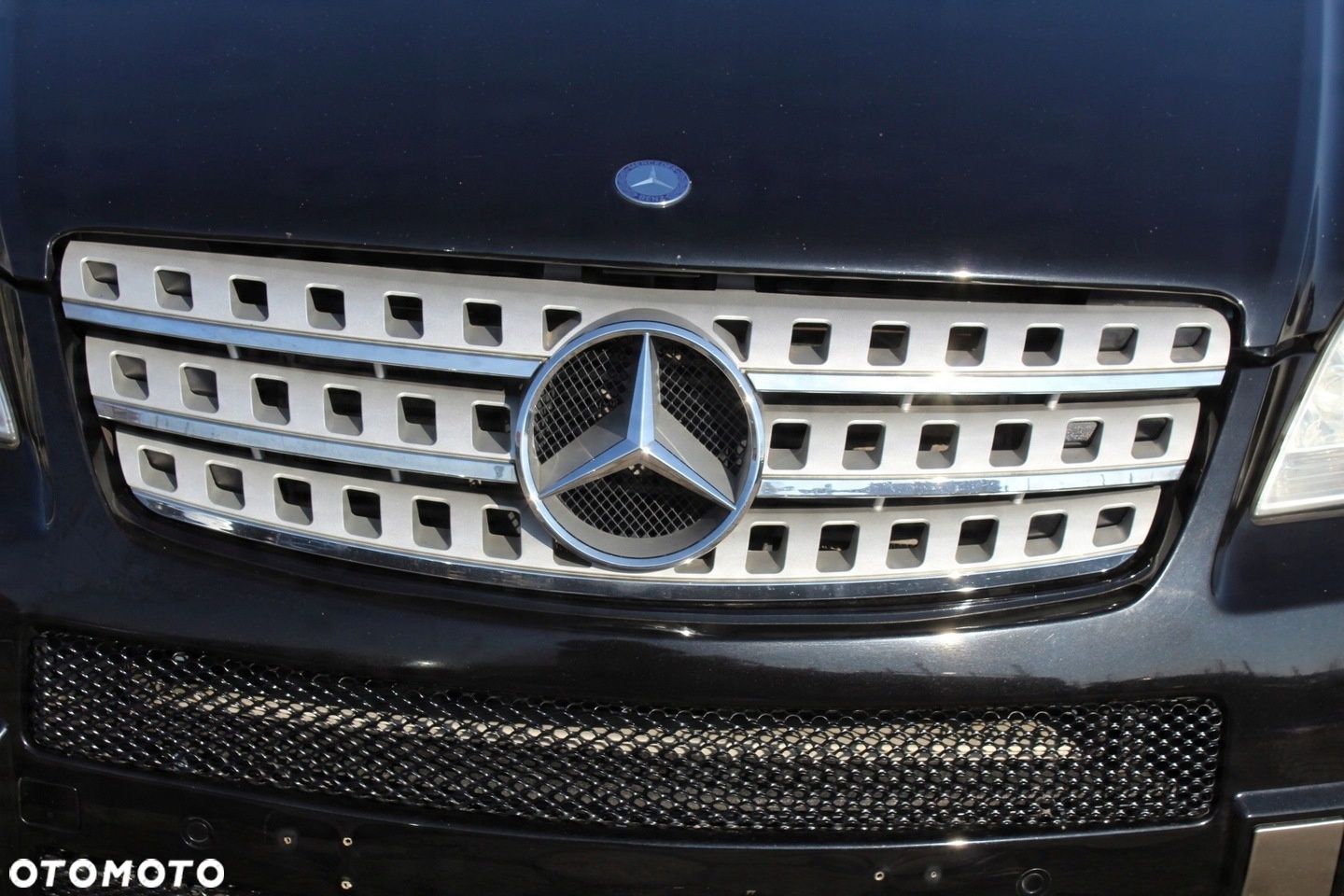 Atrapa chłodnicy Grill zderzaka AMG Oryginał Mercedes W164 ML A1648800323 - 1