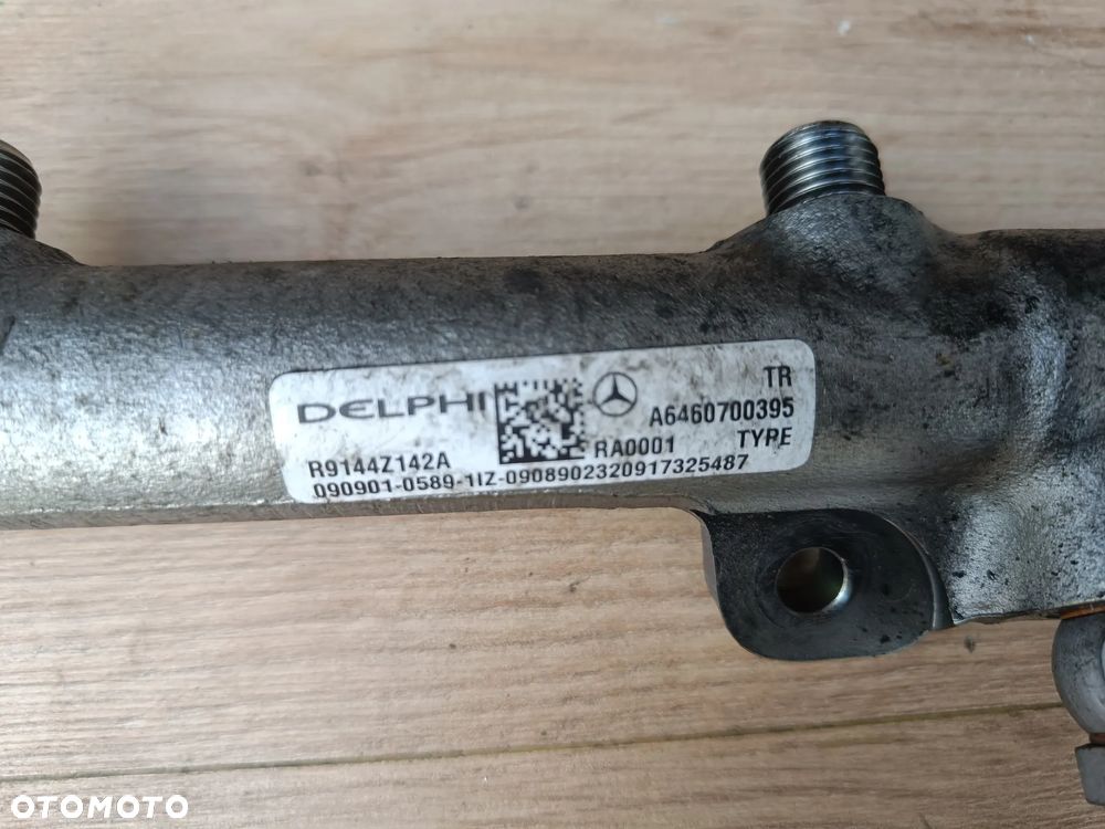 MERCEDES W204 W211 LIFT 2.2 CDI LISTWA WTRYSKOWA A6460700395 ZAWÓR CZUJNIK - 2
