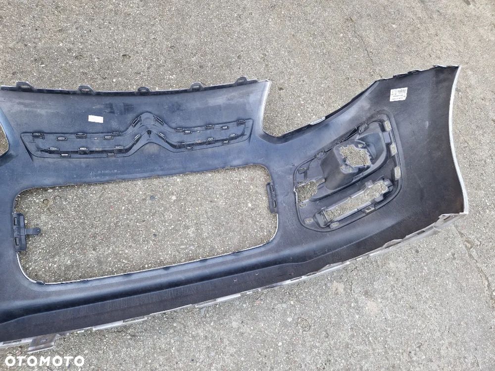 Citroen C3 Picasso lifting 12- zderzak przedni grill chrom - 6
