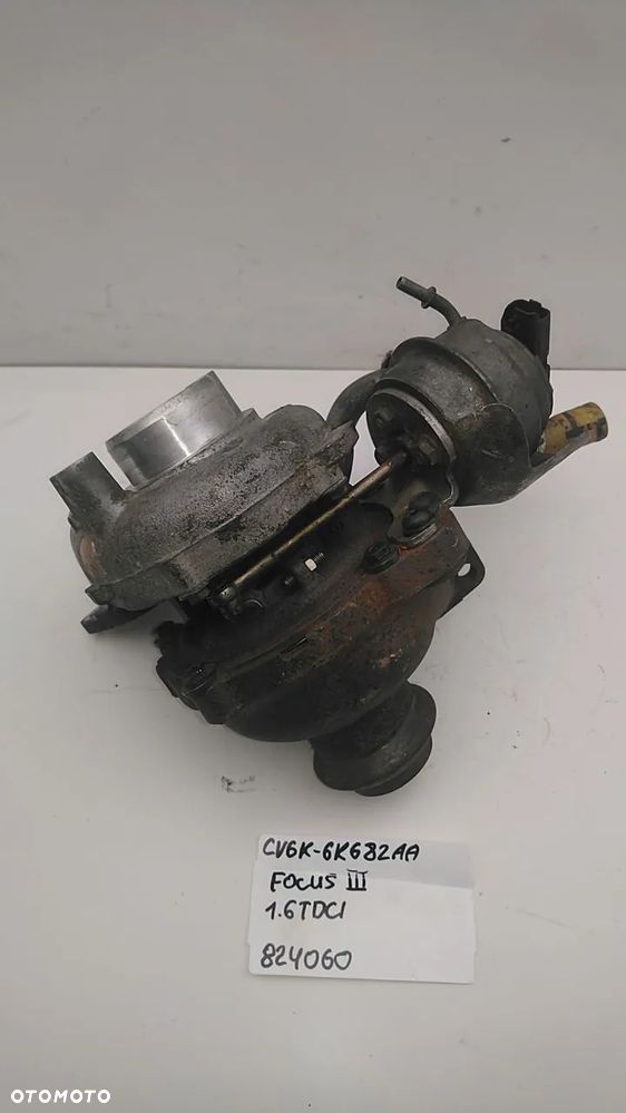TURBINA 1.6 TDCI 105KM FOCUS III CV6K-6K682-AA 824060 - 5