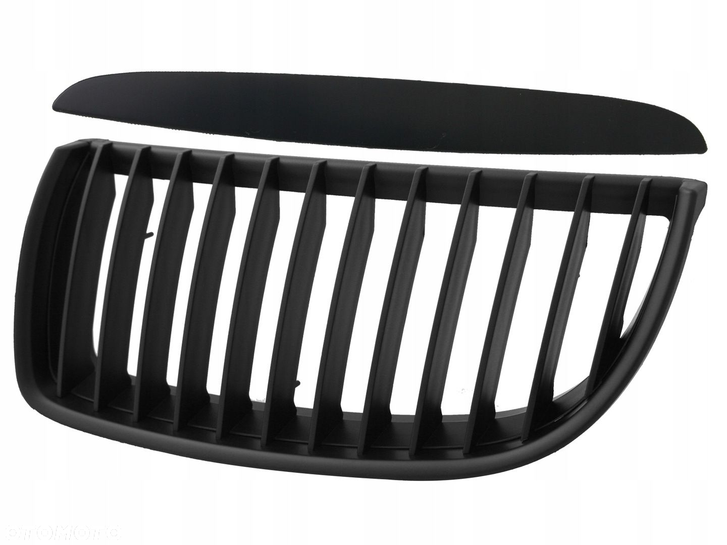 ATRAPA GRILL LISTWA BMW 3 E90 E91 TUNING BLACK MAT - 3