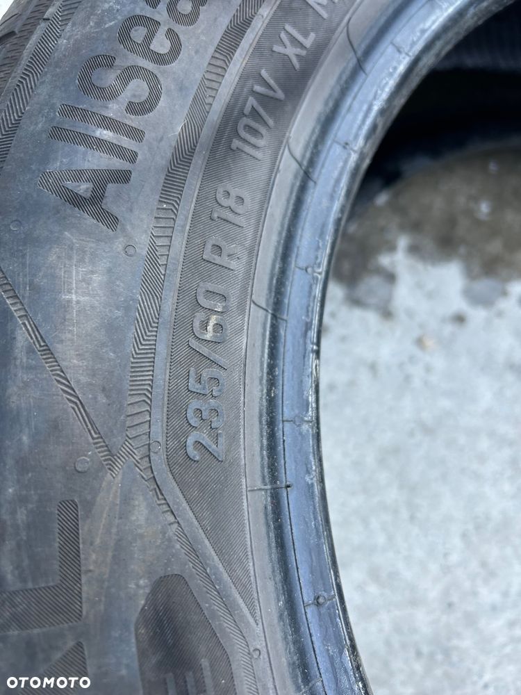 Opony 235 60 R18 uniroyal 2024 wielosezonowe 2 sztuki para całoroczne jak nówki - 10