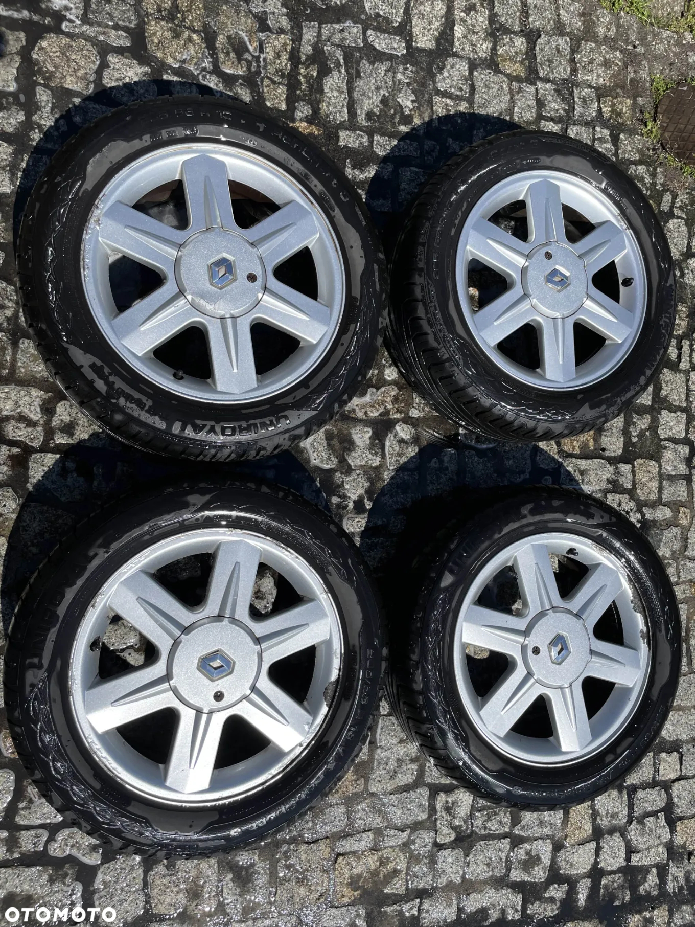 Alufelgi felgi 16” 5x108 Renault Escape Kangoo Laguna + Uniroyal Rainsport 3 205x55 R16 - 2