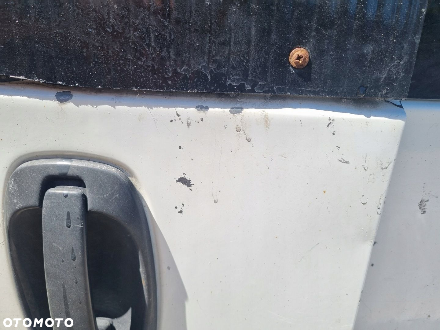 PEUGEOT BIPPER 07-17 2009 r DRZWI LEWY TYŁ LEWE TYLNE KLAPY FURTKI BIAŁE EU * - 9
