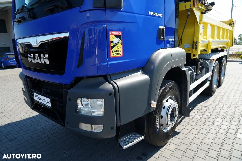MAN TGS 26.400 / 6x4 / BASCULATOR / HYDRODOLT / HYDRODOLT / NAVI / IMPORTAT - 20