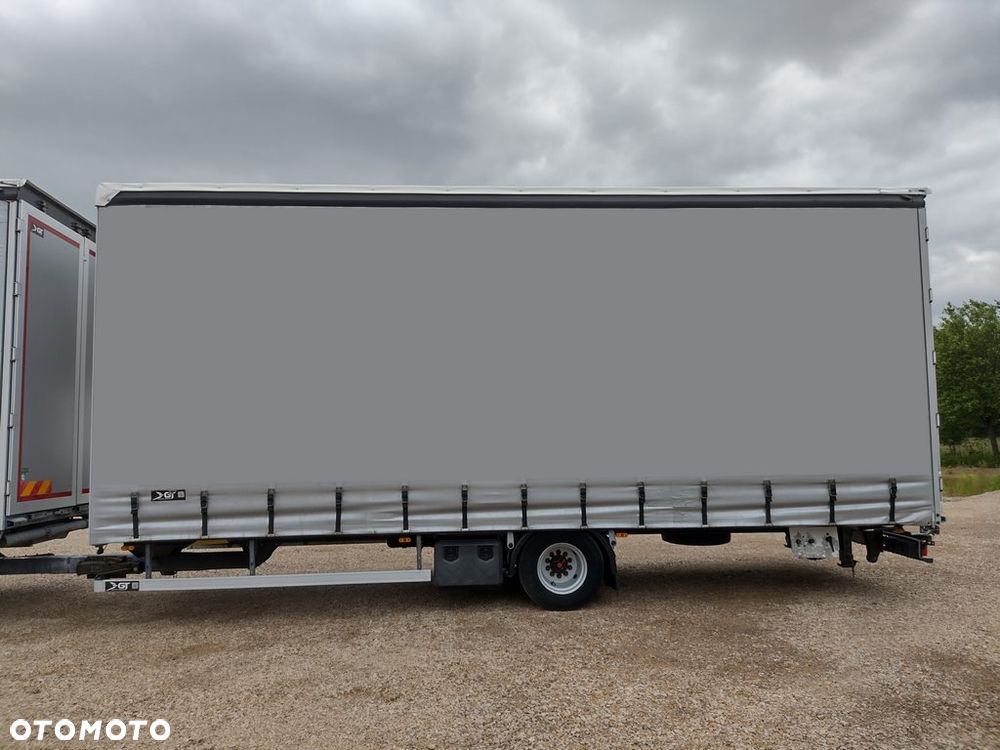 Gniotpol G4080 19 Palet Przyczepa Jednoosiowa Tandem Dach Suwany Drzwi - 4
