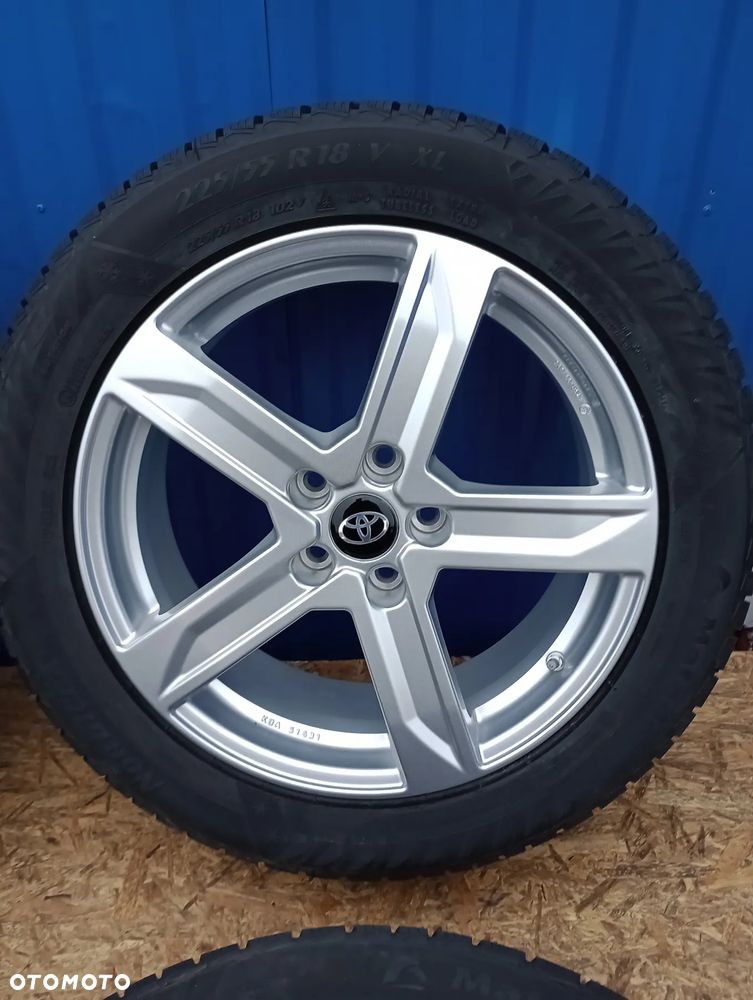 KOŁA ZIMOWE ALUMINIOWE TOYOTA C-HR 5x114 R18 ET35 7,5J TPMS 225/55 R18 102V MATADOR NORDICCA MP93 25ROK - 10