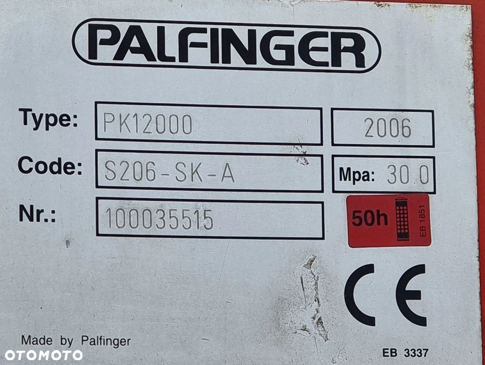 HDS PALFINGER PK12000 rok 2006 - 6