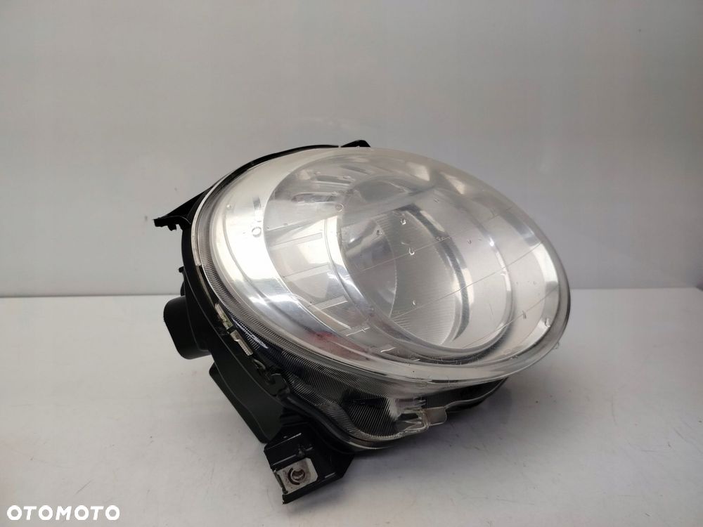 fiat 500 07r- reflektor lampa prawy przód prawa przednia - 2
