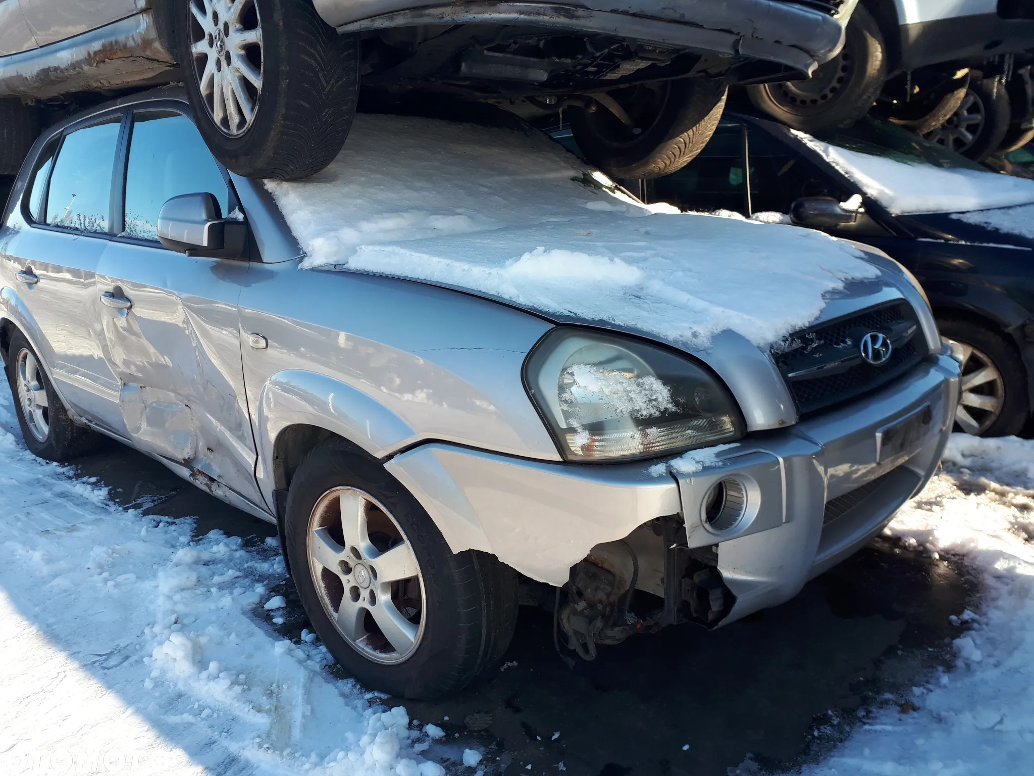 HYUNDAI TUCSON I 04-09 KLAPA TYŁTYLNA BAGAŻNIKA YK - 4