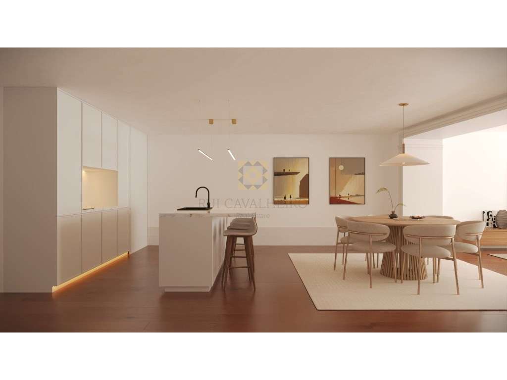 Apartamento T2 Duplex com terraço e jardim - Grande imagem: 3/6