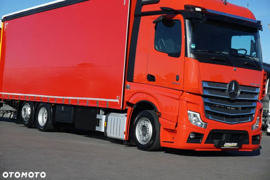 Mercedes-Benz / ACTROS / 2545 / ACC / E 6 / MP 5 / ZESTAW PRZESTRZENNY / OŚ SKRĘTNA - 34