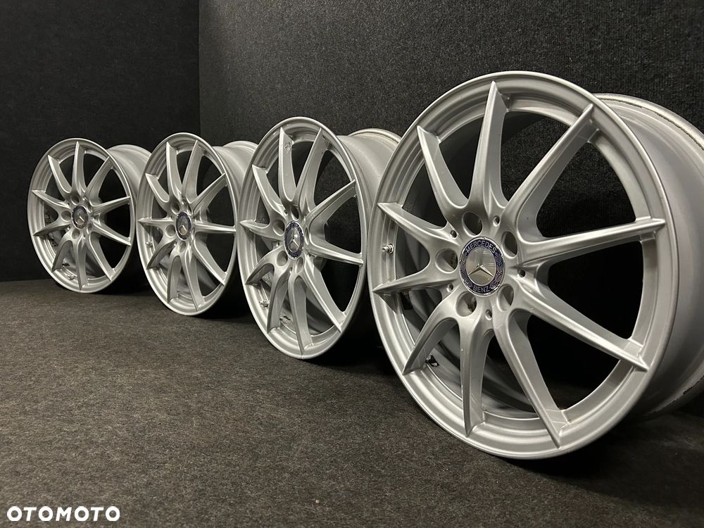 Alufelgi Mercedes A-Klasa W176, W177, B-Klasa W247, W246, CLA 17 cali 5x112 4szt. ładne z czujnikami! - 2