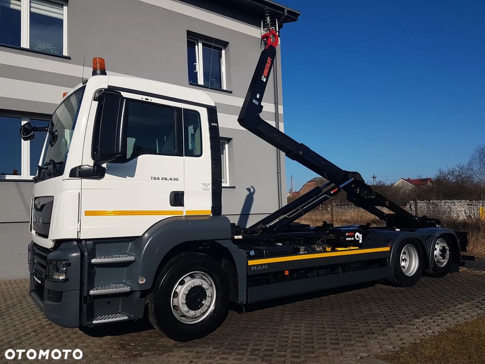MAN 26.430 TGS 3-OSIE HAKOWIEC MULTILIFT OPTIMA 20S HIAB KLIMA 6x2 - 35