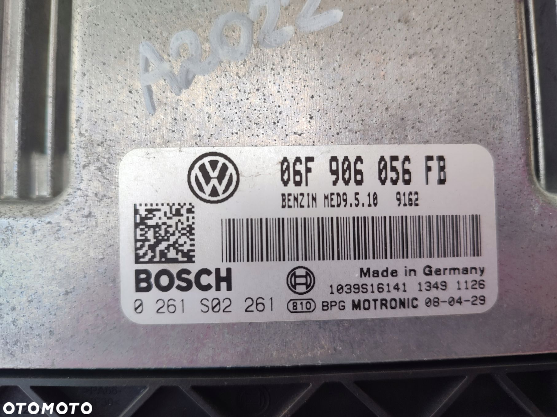 Komputer sterownik silnika VW PASSAT B6 2.0FSI 06F906065FB EUROPA - 4